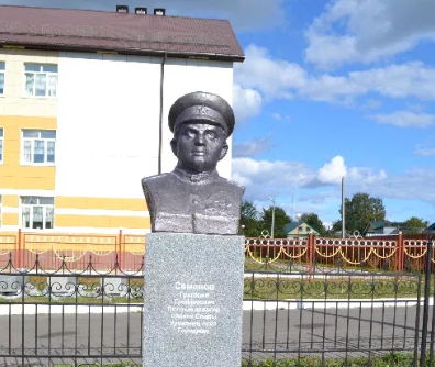 Памятник Семенова Григория Трофимовича в Дрожжановском районе