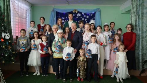 В селе Городище Дрожжановского района состоялся рождественский праздник