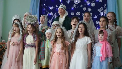 В селе Городище Дрожжановского района состоялся рождественский праздник