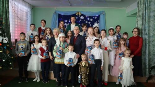 В селе Городище Дрожжановского района состоялся рождественский праздник