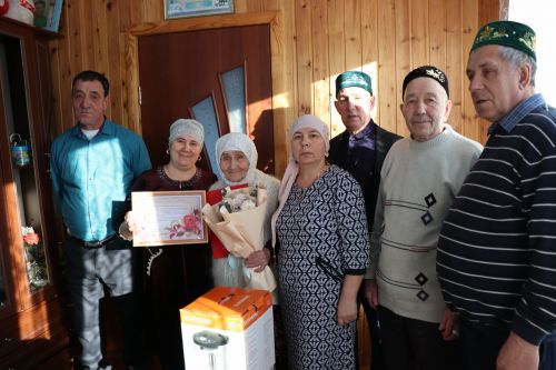 90 лет исполнилось ветерану труда, жительнице села Старые Чукалы Дрожжановского района