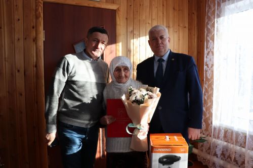 90 лет исполнилось ветерану труда, жительнице села Старые Чукалы Дрожжановского района