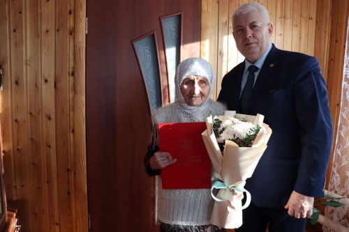 90 лет исполнилось ветерану труда, жительнице села Старые Чукалы Дрожжановского района