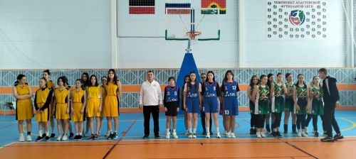 Команда девушек Новоильмовской СОШ Дрожжановского района РТ по «КЭС-БАСКЕТ»  заняла 2 место