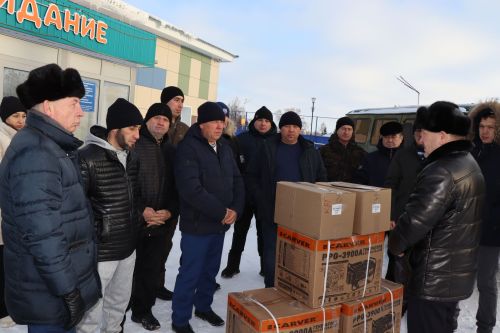 Камазовцы Дрожжановского района РТ собрали гуманитарную помощь для бойцов СВО