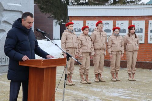 В честь 80-й годовщины победы в Сталинградской битве в Дрожжаном прошел митинг