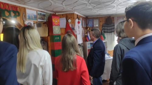 В Дрожжаном воины-интернационалисты провели Урок мужества ко Дню защитника Отечества