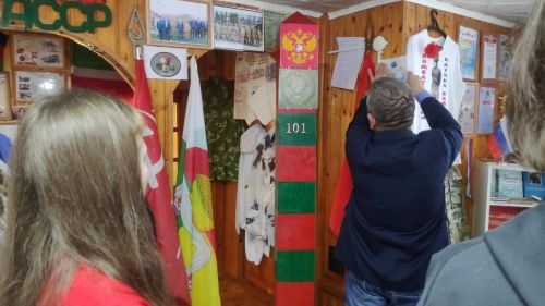 В Дрожжаном воины-интернационалисты провели Урок мужества ко Дню защитника Отечества