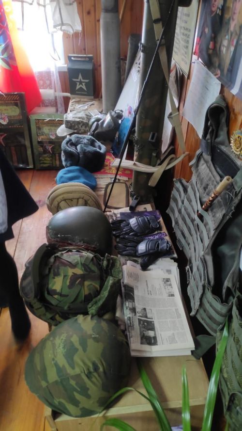 В Дрожжаном воины-интернационалисты провели Урок мужества ко Дню защитника Отечества