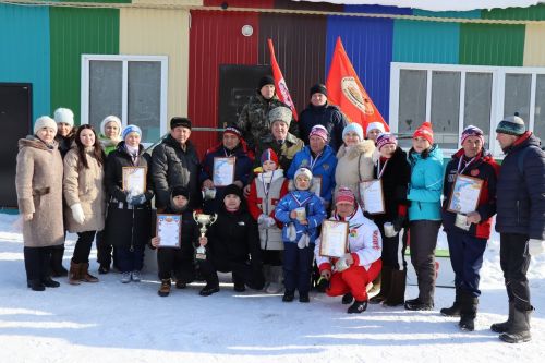 В Дрожжаном прошли лыжные гонки на Кубок В.Ф.Колпакова