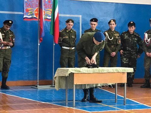 В Старокакерлинской СОШ провели конкурс «А ну-ка, парни!»