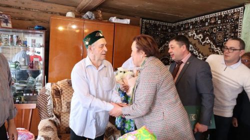 Свой 90-летний юбилей отметил житель села Старое Шаймурзино Тимерша Гизатуллин