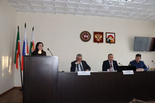 Республиканская комиссия оценила работу по профилактике правонарушений в Дрожжановском районе