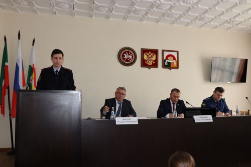 Республиканская комиссия оценила работу по профилактике правонарушений в Дрожжановском районе