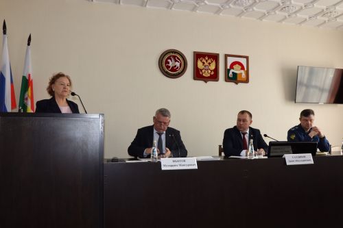 Республиканская комиссия оценила работу по профилактике правонарушений в Дрожжановском районе