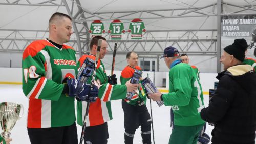 В Дрожжановском районе определили Чемпиона по хоккею среди организаций