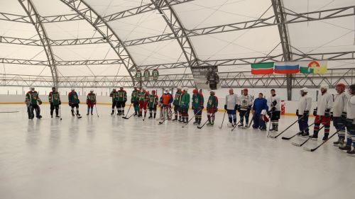 В Дрожжановском районе определили Чемпиона по хоккею среди организаций