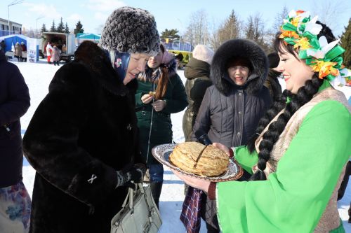 Чүпрәлеләр кышны  озаттылар һәм тәмле коймак белән сыйландылар