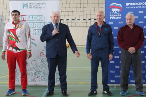 В Дрожжановском районе прошел межрайонный турнир по волейболу на призы партии «ЕДИНАЯ РОССИЯ», посвященный памяти Саяра Абязова