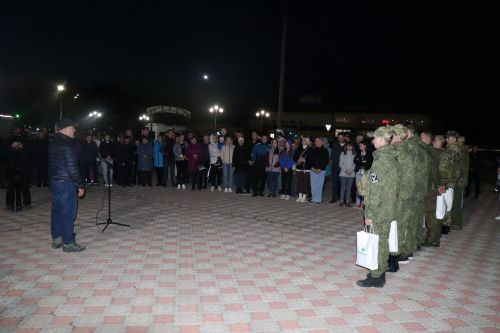 Из Дрожжановского района военнослужащие после отпуска снова отправились в зону СВО