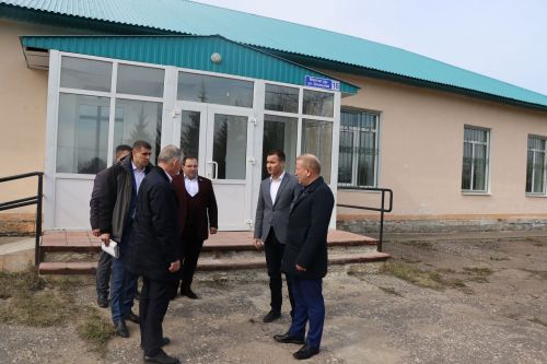Дрожжановский район с рабочим визитом посетил министр по делам молодежи РТ
