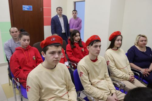 Дрожжановский район с рабочим визитом посетил министр по делам молодежи РТ