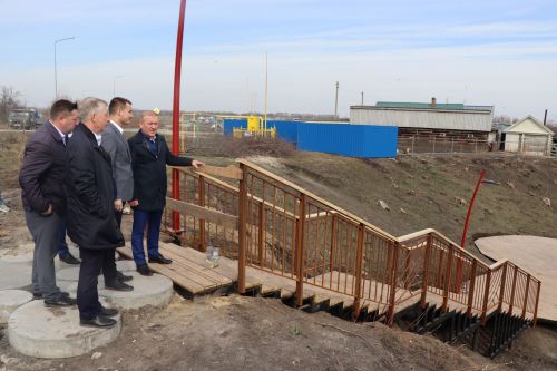 Дрожжановский район с рабочим визитом посетил министр по делам молодежи РТ