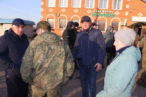 В Дрожжановский район вернулись на побывку бойцы из зоны СВО