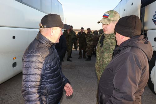 В Дрожжановский район вернулись на побывку бойцы из зоны СВО