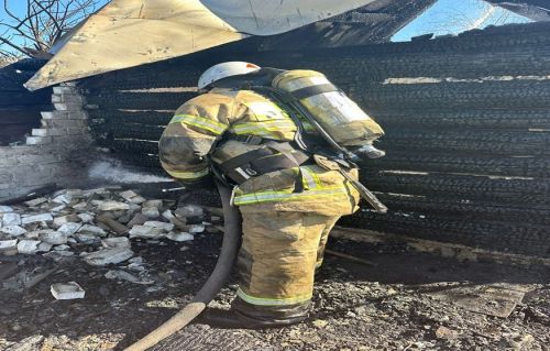 В селе Коршанга-Шигали Дрожжановского района произошло возгорание бани, сарая и летнего домика