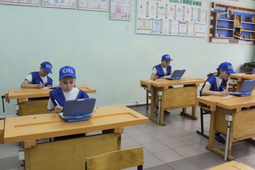 В Дрожжаном прошёл муниципальный этап конкурса “Безопасное колесо”