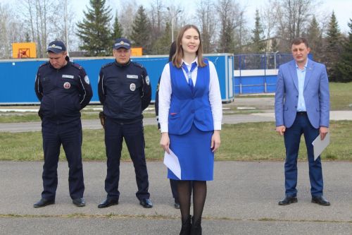 В Дрожжаном прошёл муниципальный этап конкурса “Безопасное колесо”