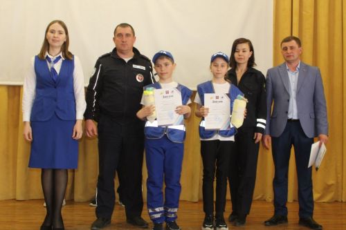 В Дрожжаном прошёл муниципальный этап конкурса “Безопасное колесо”