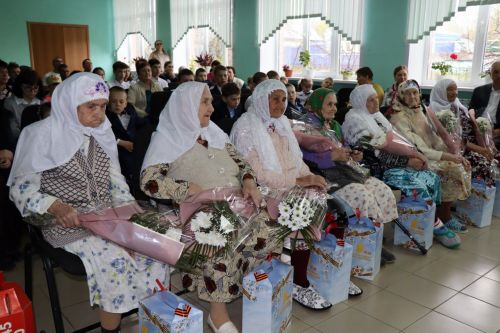 В Дрожжановском районе труженики тыла принимают поздравления