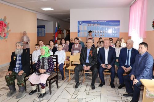 В Дрожжановском районе труженики тыла принимают поздравления