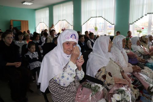 В Дрожжановском районе труженики тыла принимают поздравления