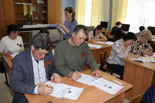 Дрожжановский район присоединился к международной патриотической акции «Диктант Победы»