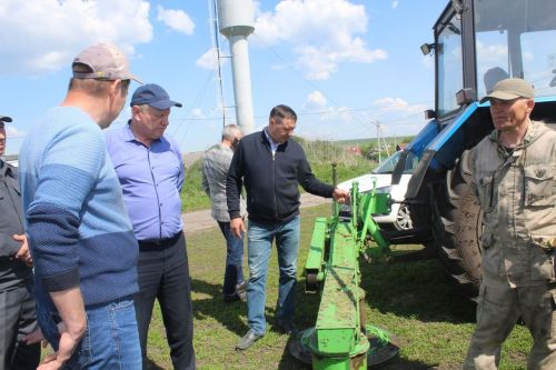 В Дрожжановском районе проверили готовность кормозаготовительной техники