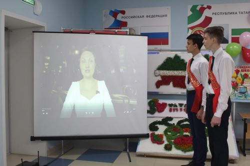 В Новокакерлинской школе Дрожжановского района прозвенел последний звонок