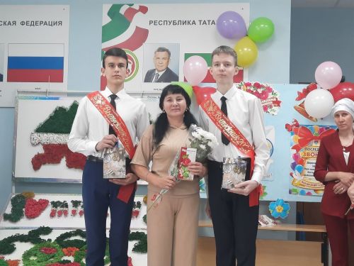 В Новокакерлинской школе Дрожжановского района прозвенел последний звонок