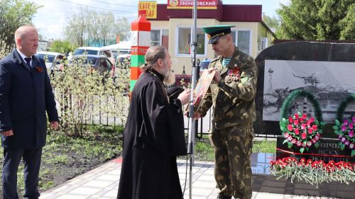 «Пограничникам всех поколений» посвящается: в Дрожжановском районе открыт памятник пограничникам