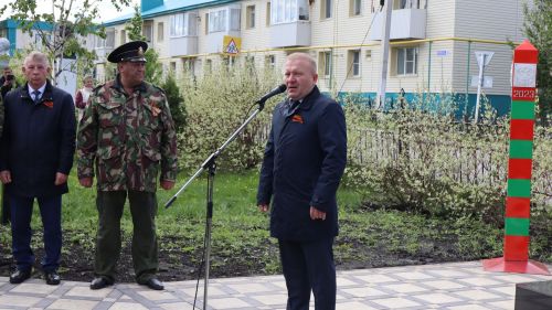 «Пограничникам всех поколений» посвящается: в Дрожжановском районе открыт памятник пограничникам