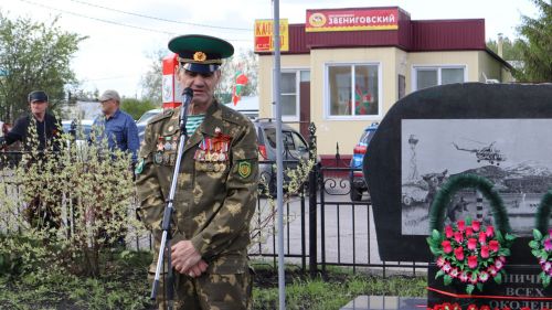 «Пограничникам всех поколений» посвящается: в Дрожжановском районе открыт памятник пограничникам