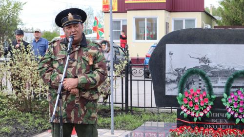 «Пограничникам всех поколений» посвящается: в Дрожжановском районе открыт памятник пограничникам