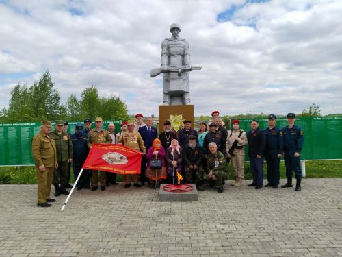 Воины-афганцы Дрожжановского района приняли участие в праздничных мероприятиях ко Дню Победы