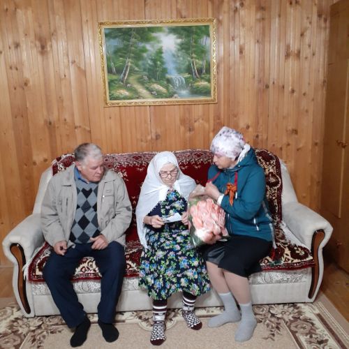 В селе Старое Шаймурзино Дрожжановского района прошла встреча с тружениками тыла и детьми войны