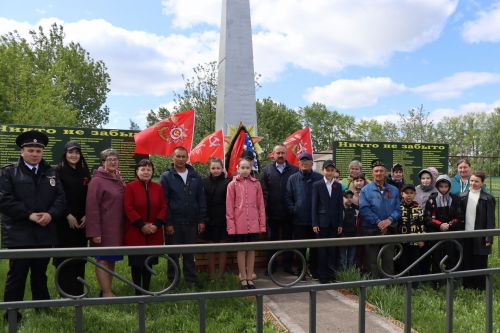 В Старой-Новой Задоровке Дрожжановского района прошло мероприятие посвященное Великой Победе