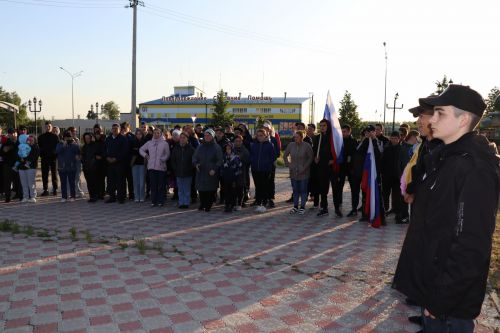 В Дрожжановском районе проводили ребят в Вооруженные Силы РФ