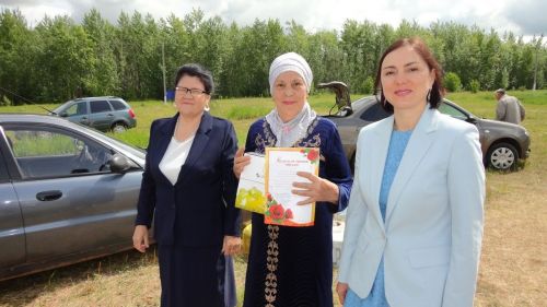 Чүпрәледә пенсионерлар Сабантуйга җыелды