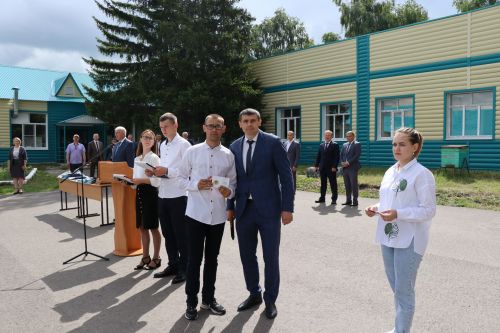 Дрожжановским выпускникам отраслевых технологий были вручены золотые знаки отличия ВФСК ГТО